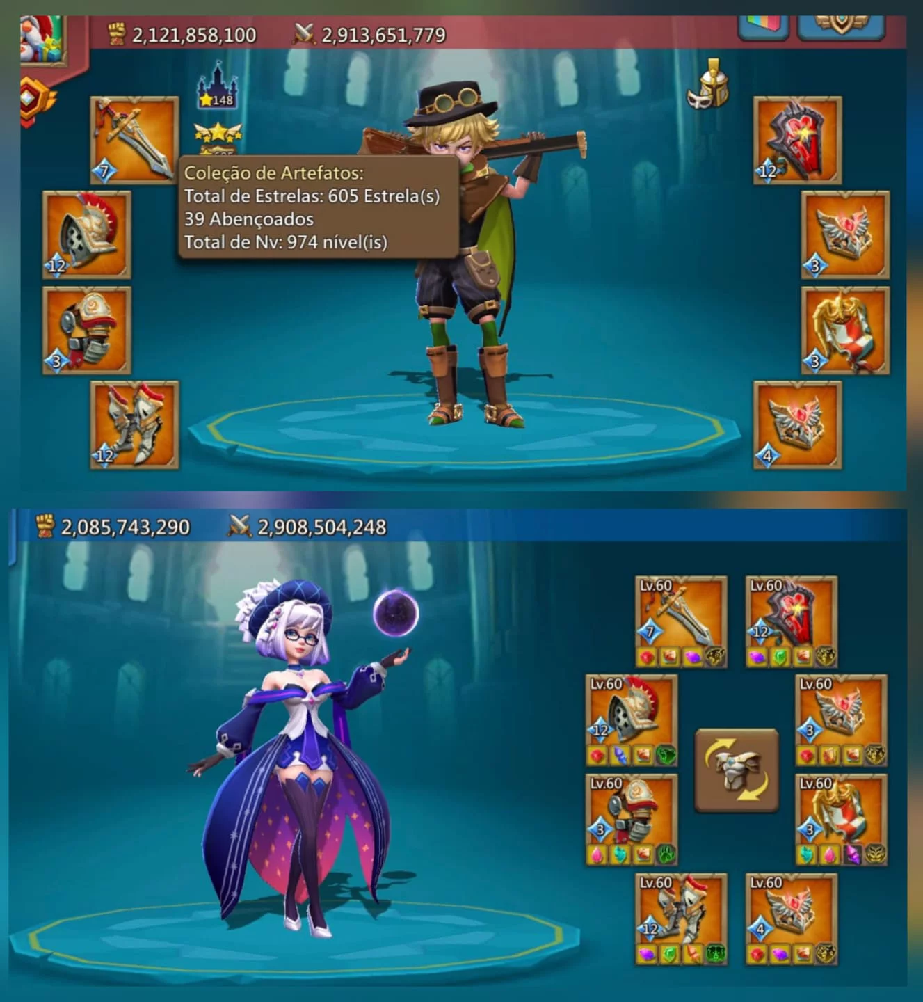 14 Champ Full Rally Lead Lords Mobile account